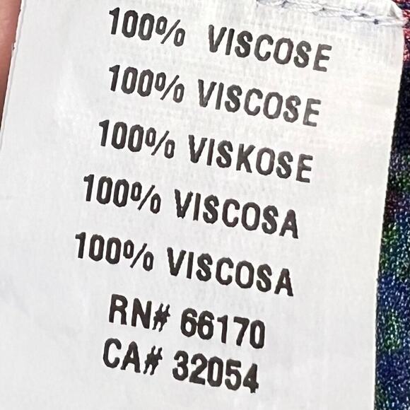 Bl-nk Conditions Apply by Anthropologie Retro Geo Stripe Peasant Blouse Size XS - Picture 9 of 10